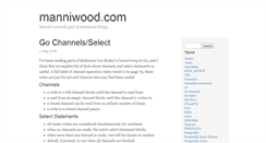 Desktop Screenshot of manniwood.com